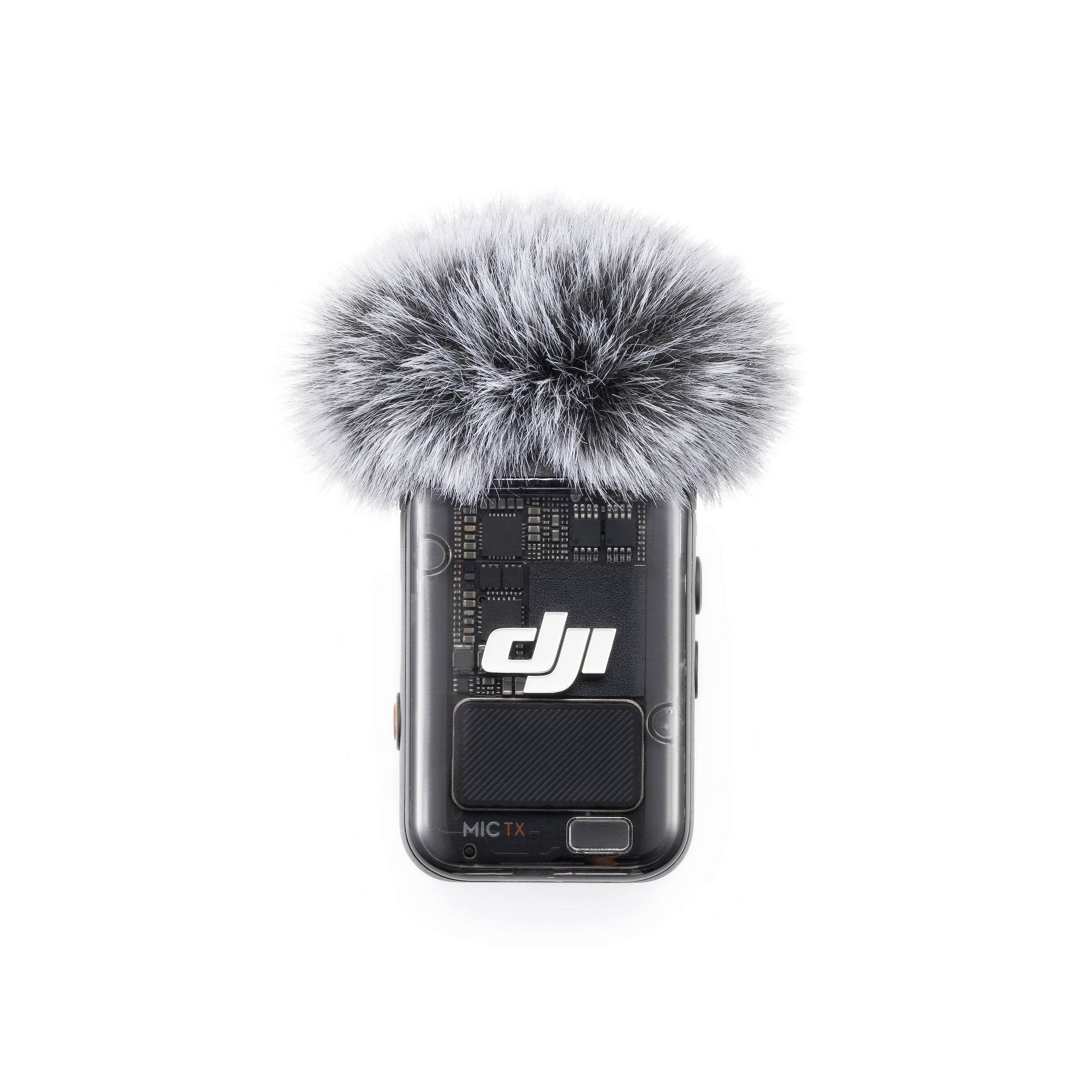DJI Mic 2 Wireless Lavalier Microphone Transmitter - Shadow Black for Vlogging, Interviews & Content Creation