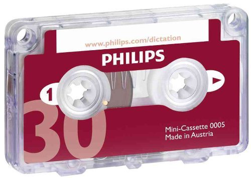 Mini Cassette Tape 30 Minutes - 10 Pack (Model LFH0005/60) for Audio Recording, Music Playback & Vintage Electronics - Perfect for Walkmans, Boomboxes & Retro Collections