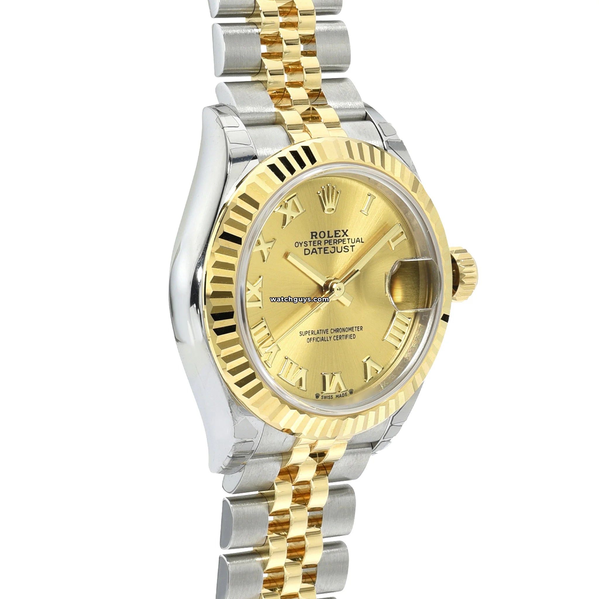 Rolex Datejust 279173 36mm Stainless Steel & Gold Watch with Champagne Dial & Roman Numerals - Perfect for Business Meetings, Weddings & Luxury Gifts