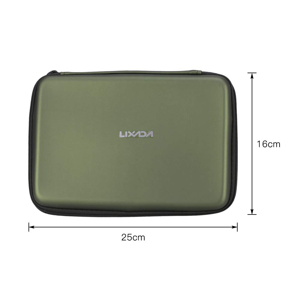 Waterproof Fishing Tackle Box with Padded Bite Alarm Storage - Durable Fishing Tool Protection Case for Carp Fishing Gear | Perfect for Bank Fishing, Tournament Use & Outdoor Storage