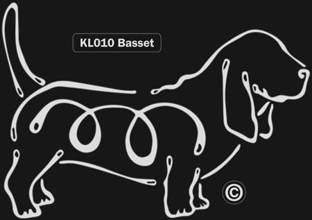 Basset Hound Car Window Decal - Waterproof Vinyl Sticker for Cars, Trucks, Laptops | Perfect for Pet Lovers & Dog Enthusiasts
