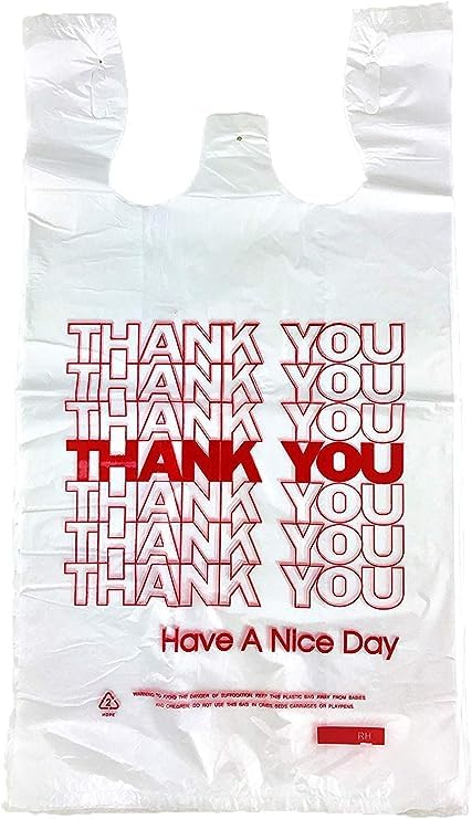 White/Red Thank You