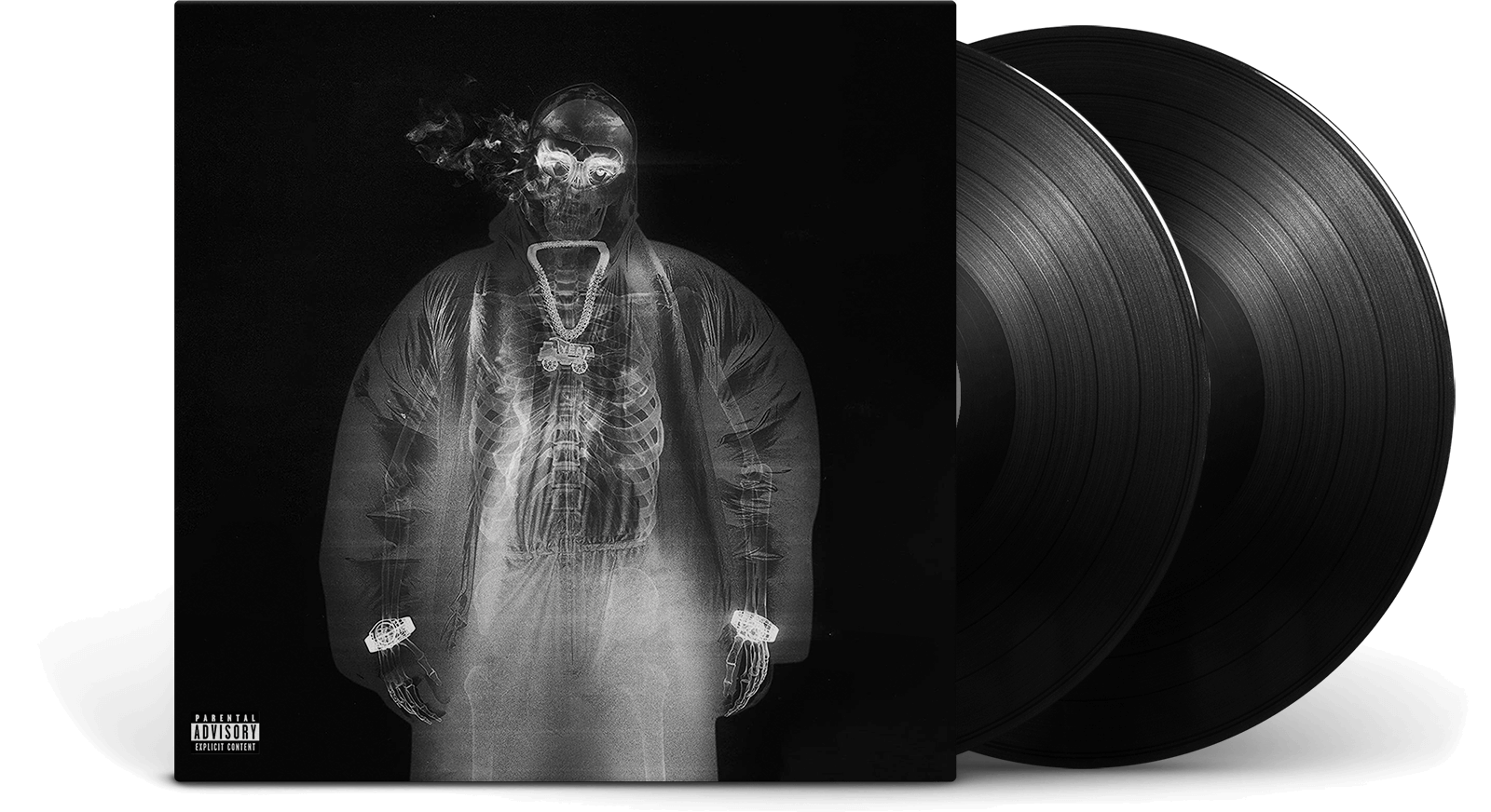 Afterlyfe Translucent Black Ice Vinyl 2 LP Record - Limited Edition Music Album for Collectors & Audiophiles - Perfect for Home Listening, Gifts & Music Enthusiasts