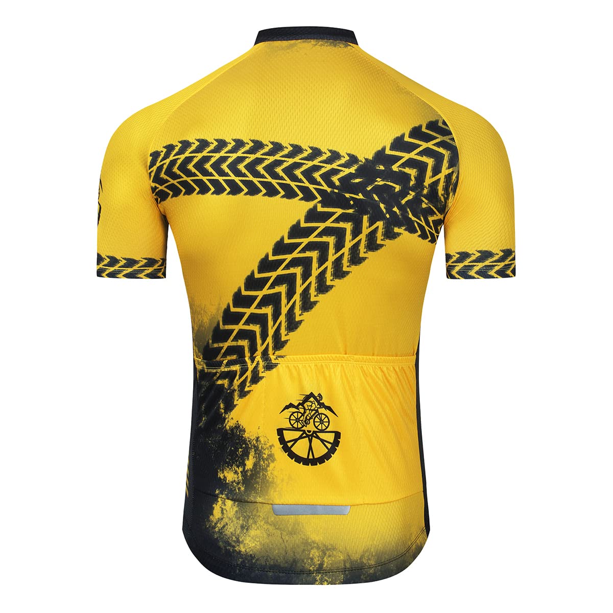 **Aogda Men's Cycling Jersey - Breathable Bike Shirt with Moisture-Wicking Fabric for Road & Mountain Biking - Perfect for Team Rides & Outdoor Training**