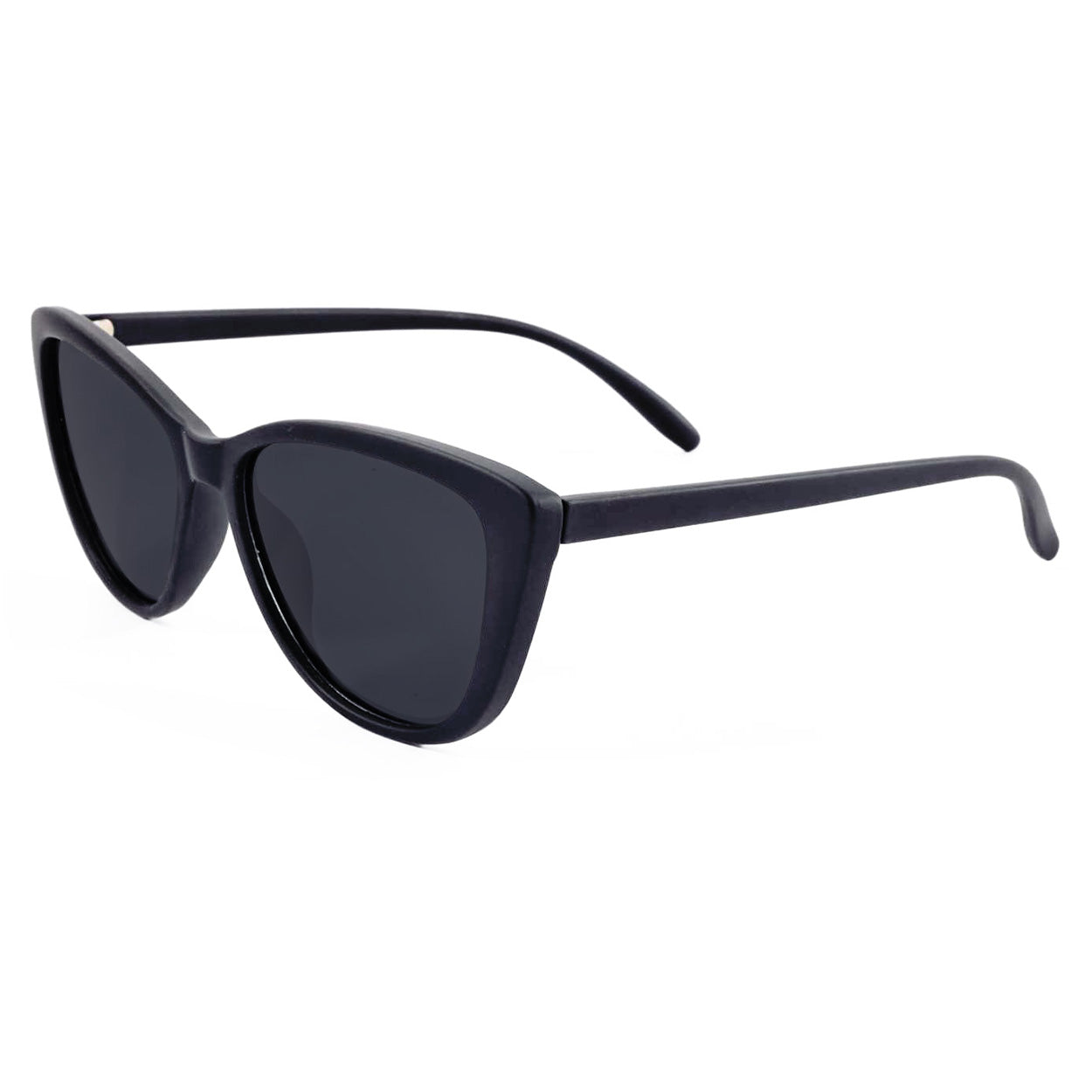 Black Cat Eye Sunglasses for Women - Trendy Retro Vintage Style UV Protection - Perfect for Beach, Driving, and Fashion Outfits