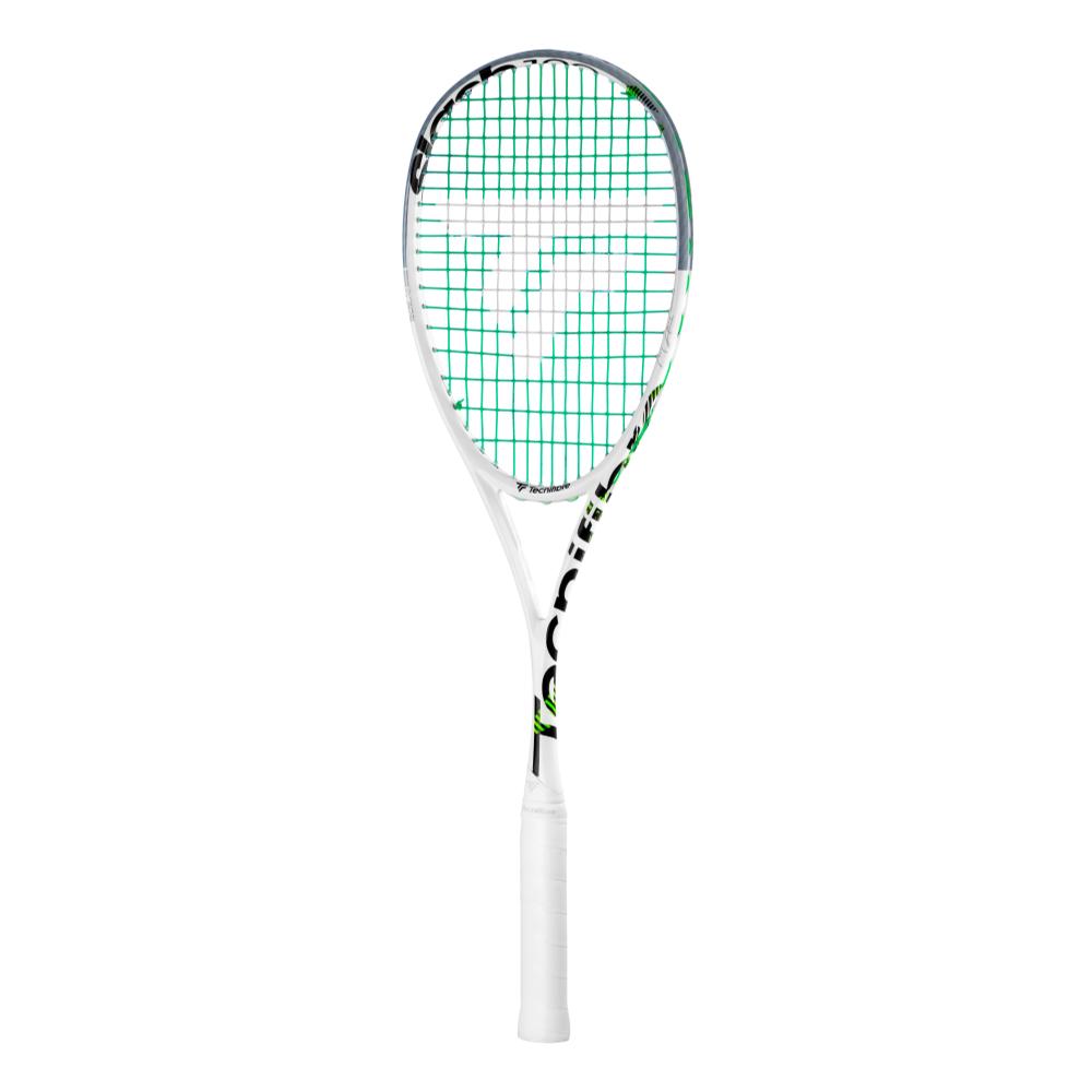 Tecnifibre Slash 120 Squash Racquet - Premium White Squash Racket for Competitive Play & Training | Perfect for Indoor Court Matches & Professional Players