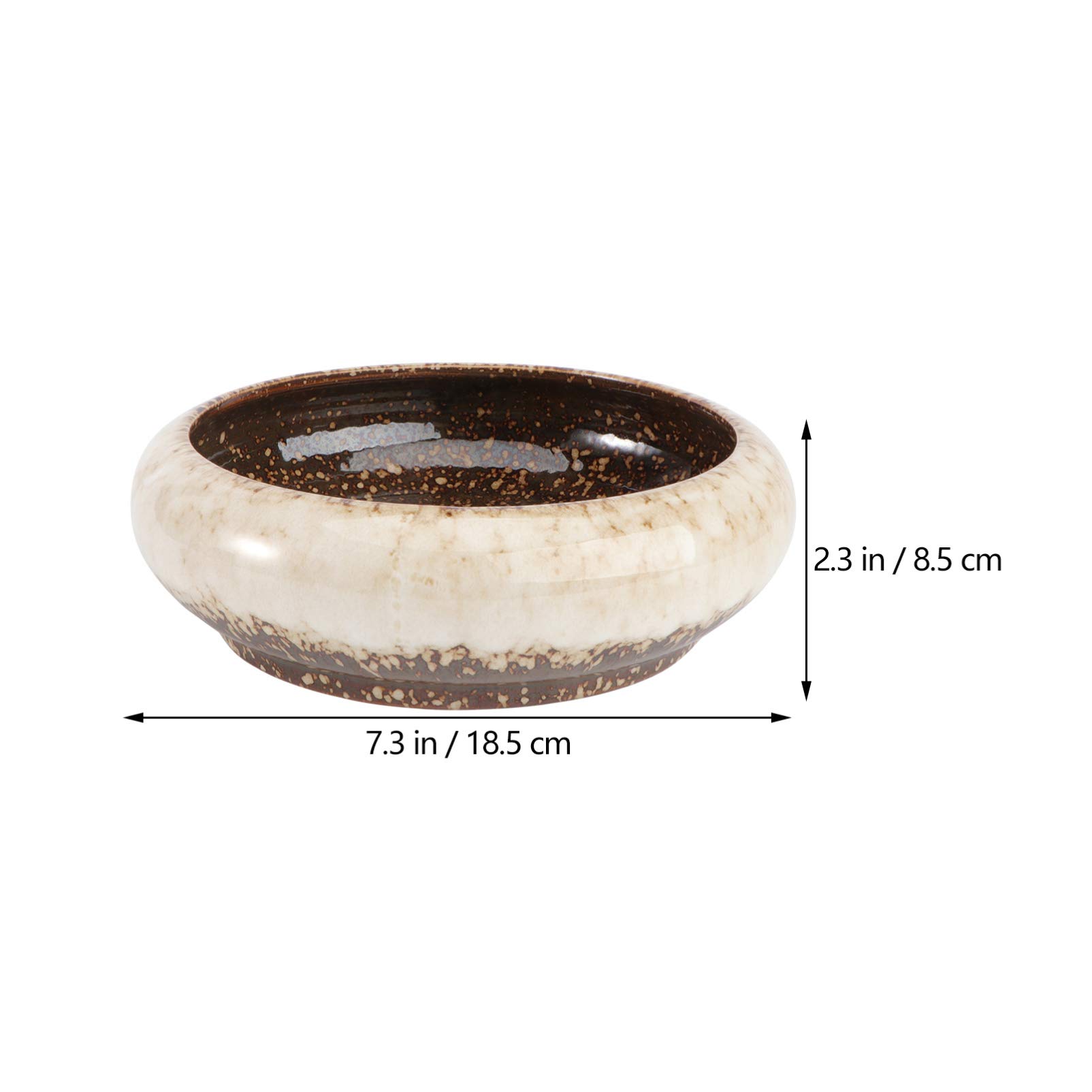 Unique Ceramic Vessel Planter for Aquatic Plants | Handcrafted Textured Home Decor | Perfect for Indoor Herb Gardens, Office Decor & Zen Water Features
