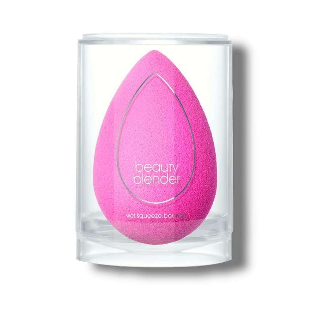 Premium Beauty Blender Makeup Sponge - Professional Cosmetic Blender for Flawless Foundation & Concealer Application | Perfect for Daily Makeup, Airbrush Finish & On-The-Go Touch Ups