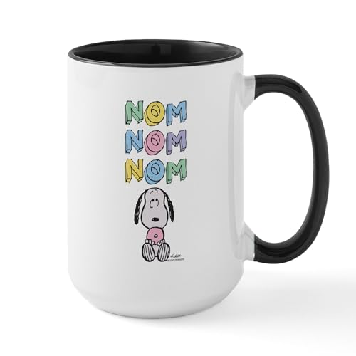 White/Black Inside - Snoopy Nomnomnom Mugs