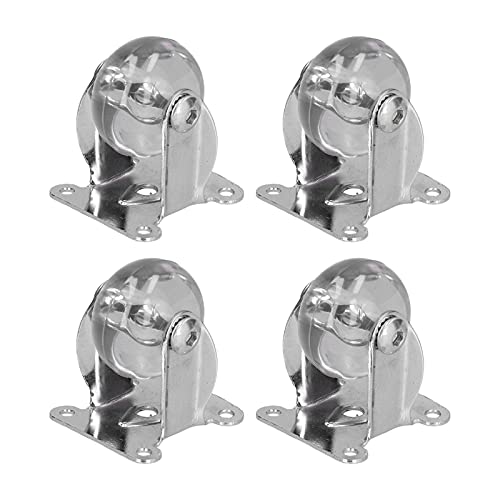 Heavy Duty Caster Wheels Set of 4 - Industrial Strength Swivel Casters for Exhibition Equipment & Trade Show Displays - Perfect for Mobile Displays, Retail Fixtures & Event Equipment
