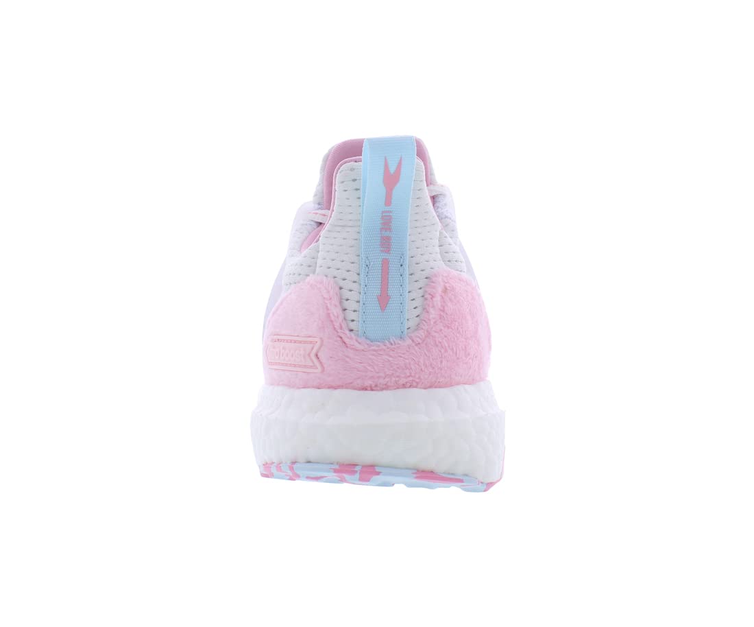 Adidas Women's Fluidflow Running Shoes - Lightweight & Breathable for Women, White & Pink, Size 6.5 Men (Perfect for Jogging, Gym Workouts & Casual Wear)