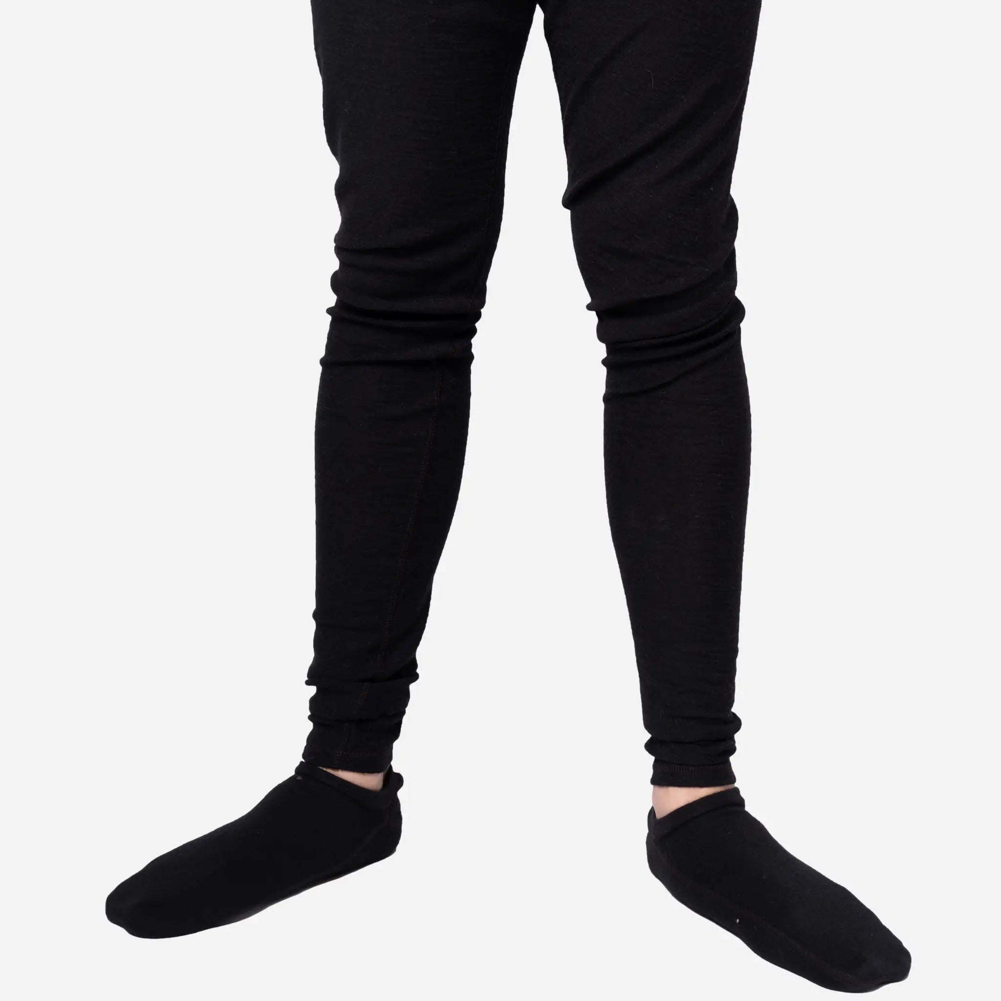 Ultralight Men's Alpaca Wool Leggings - 160 GSM Warm Thermal Base Layer for Hiking, Skiing & Winter Outdoor Activities