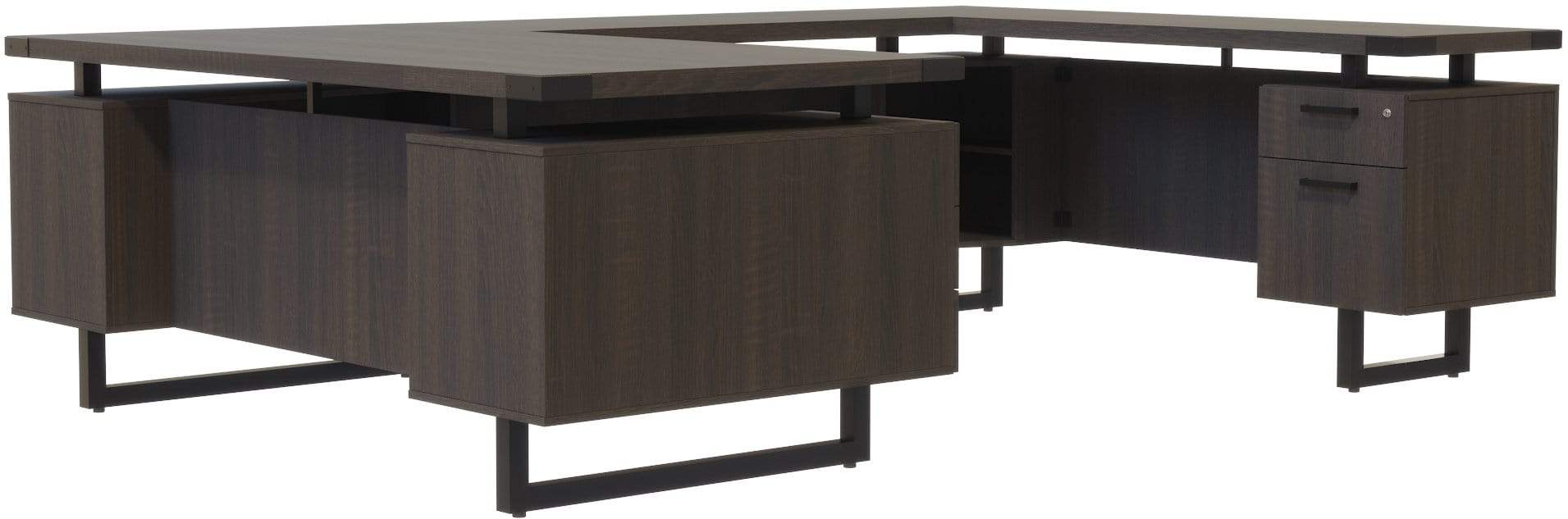 Safco Mirella U-Shaped Office Desk with BBB/BF Certification [MRUSBF7236] - Perfect for Home Office, Workspace & Conference Room Setup