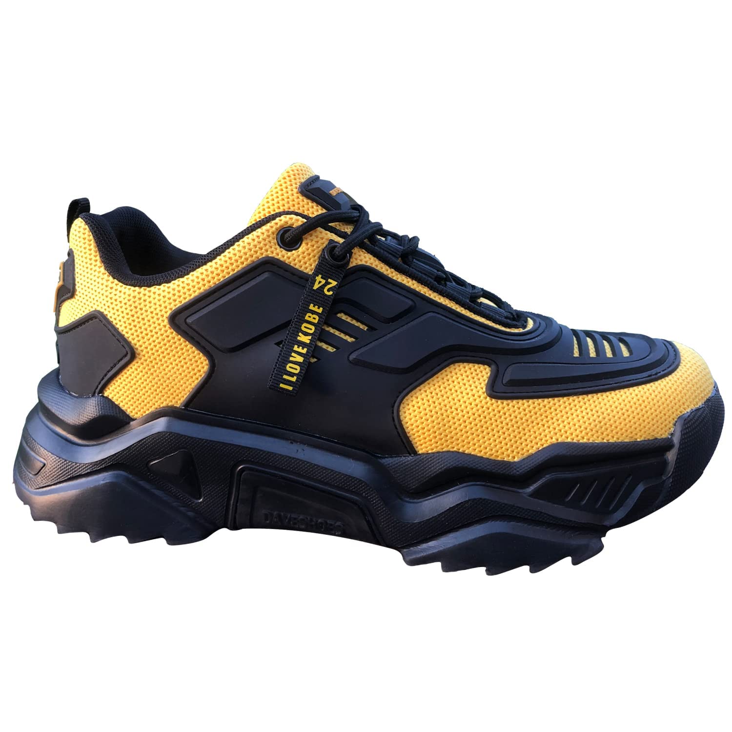 Mamba 24 Men's Height Increasing Sneakers - Wide Walking Shoes for Running & Sports