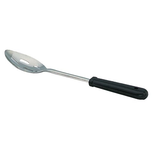 Stainless Steel Basting Spoon with Slotted Bowl - 15 Inch Long Kitchen Utensil for Cooking, Grilling, and Serving Sauces