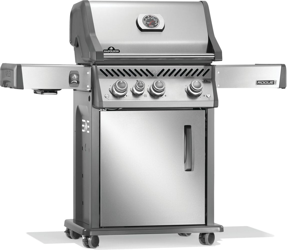 Napoleon Rogue PRO 425 SIB Stainless Steel Gas Grill - Outdoor BBQ Grill for Backyard, Patio & Tailgating | Heavy-Duty Construction & Even Heat Distribution