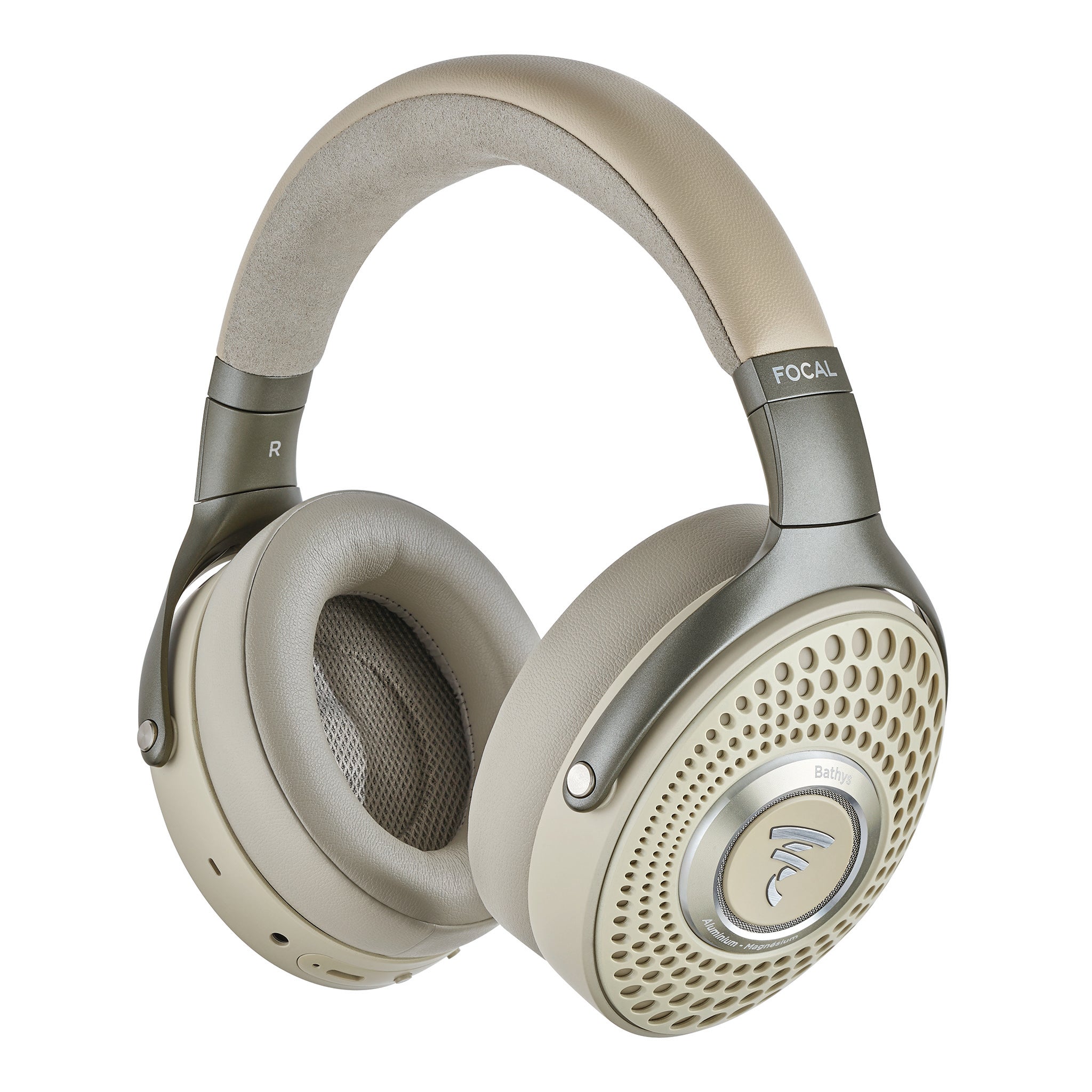 Focal Bathys Wireless Bluetooth ANC Headphones - Premium Noise Cancelling Over-Ear Headphones for Travel, Work & Music - Hi-Res Audio, 35-Hour Battery Life, Comfortable Ear Cushions