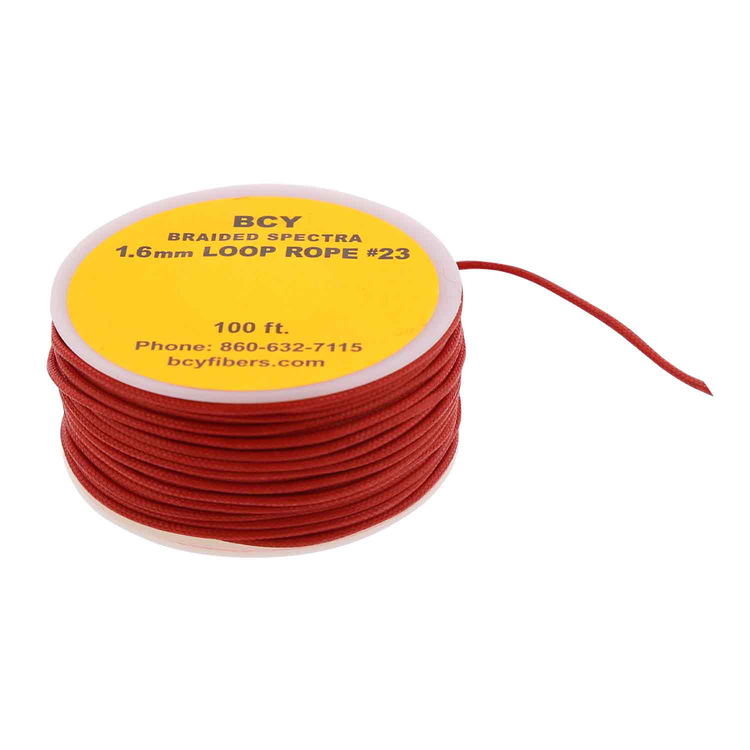 BCY #23 Release Loop Rope - 100 Feet Braided Durable Rope for Archery Bowfishing & Hunting Accessories | Perfect for Bow Release Aids and Fishing Equipment
