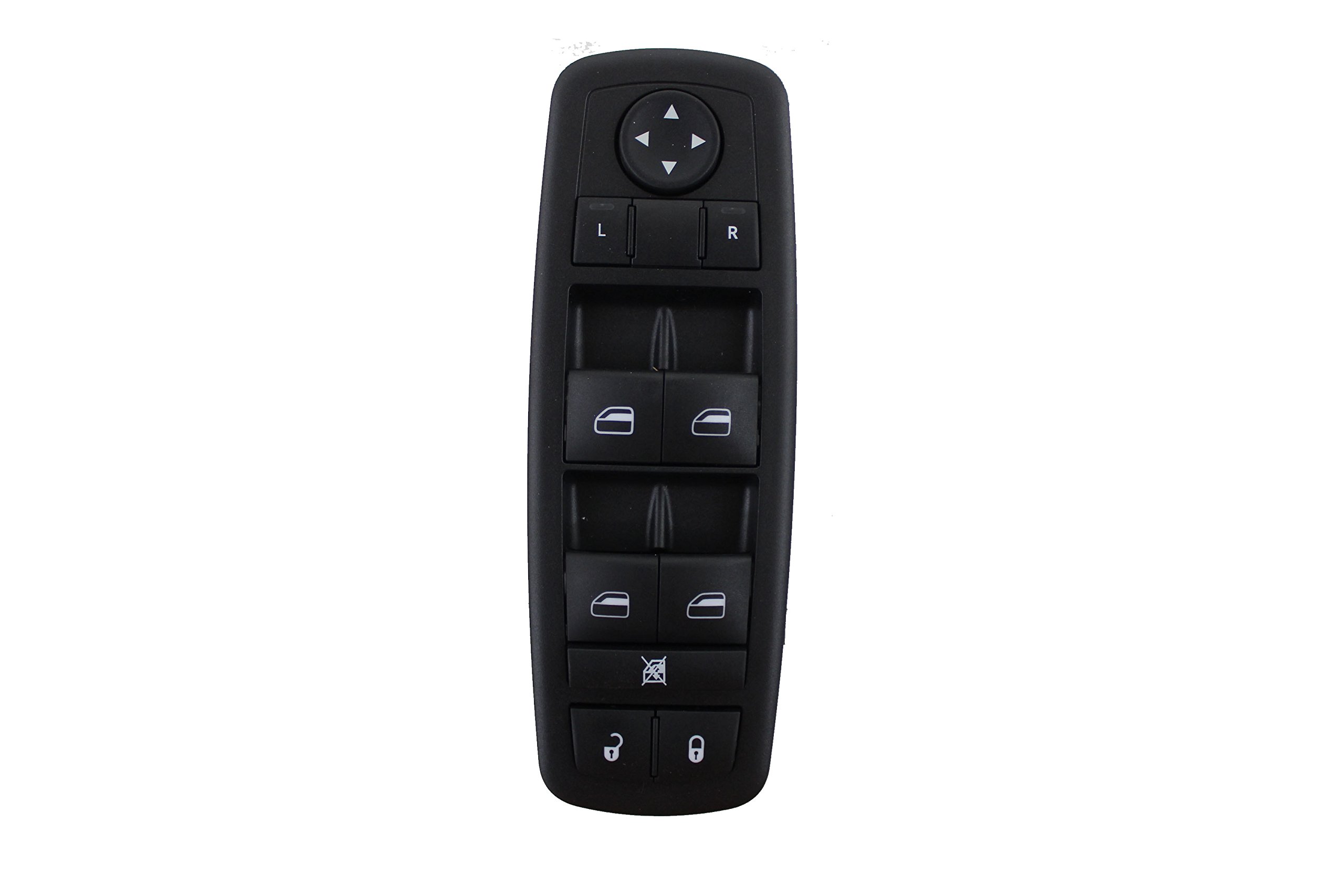 Chrysler 68039999AC Power Window Switch Replacement - Driver Side Master Control Panel for Chrysler 300, Dodge Charger & Challenger - Easy DIY Installation for Smooth Window Operation (Home, Office & Car Use)