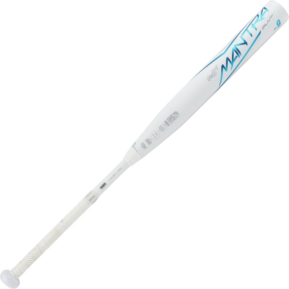 2023 Rawlings Mantra+ (9) Fastpitch Softball Bat - RFP3MP9 | Lightweight Composite Design for Power Hitting | Perfect for Competitive Games & Practice Sessions