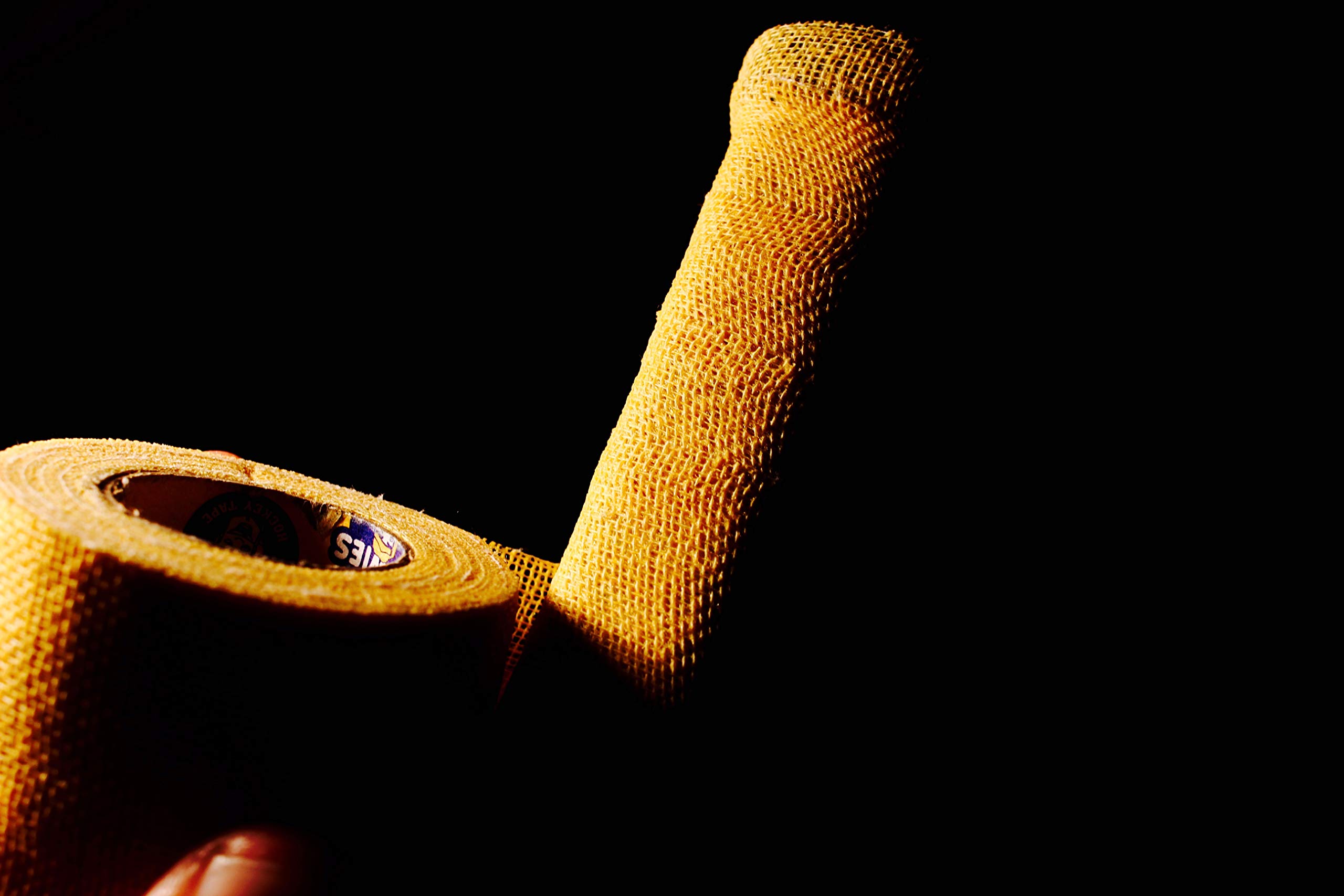 Howies Pro Grip Hockey Tape - 12 Pack Yellow Hockey Stick Grip Tape | Premium Adhesive for Enhanced Control & Durability | Perfect for Ice Hockey, Street Hockey & Stick Handling Practice