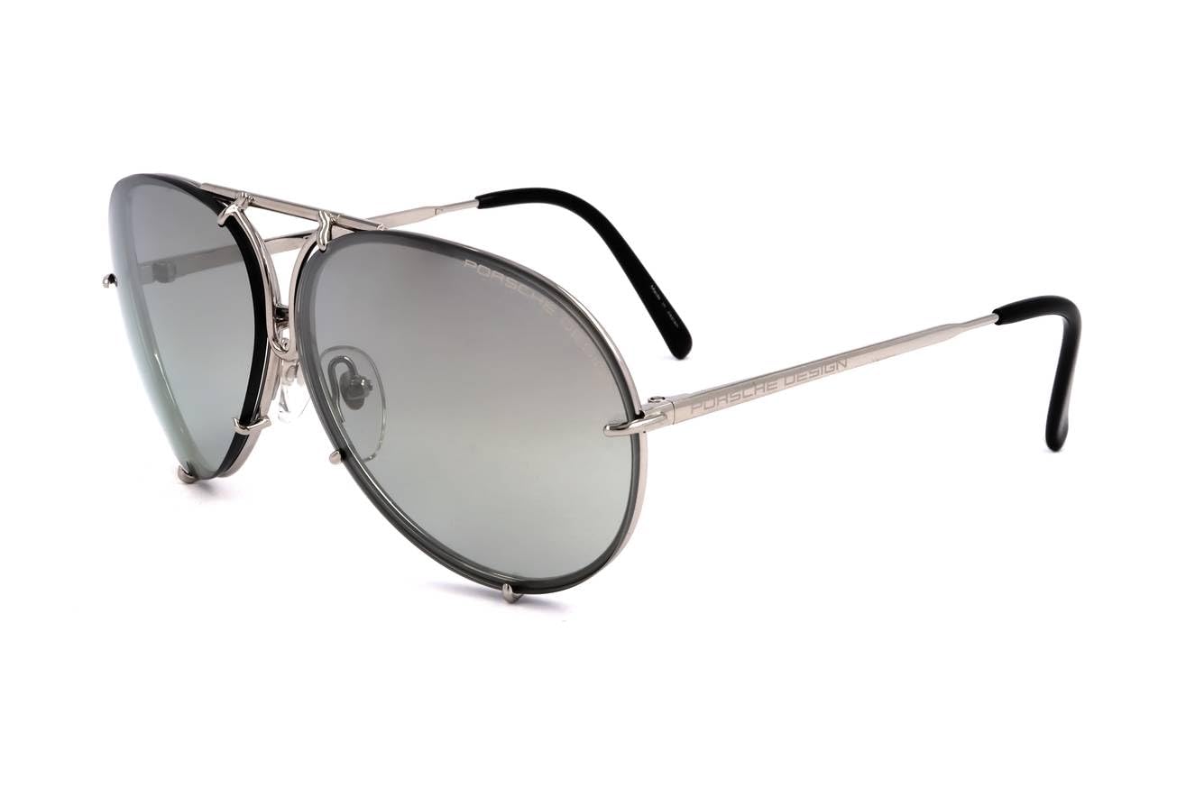 Porsche Design P8478 Aviator Sunglasses for Men & Women - UV Protection Polarized Lenses - Luxury Fashion Eyewear for Driving, Travel & Outdoor Activities