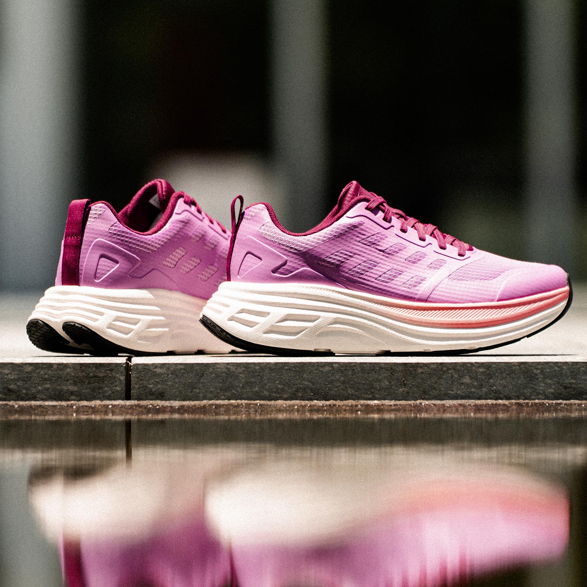 NORTIV 8 Women's Walking Shoes - Lightweight Cushioned Running Sneakers for Gym, Workout & Tennis | Non-Slip Breathable Athletic Shoes with ActiveFloat Technology | Perfect for Jogging, Fitness Training & Daily Wear