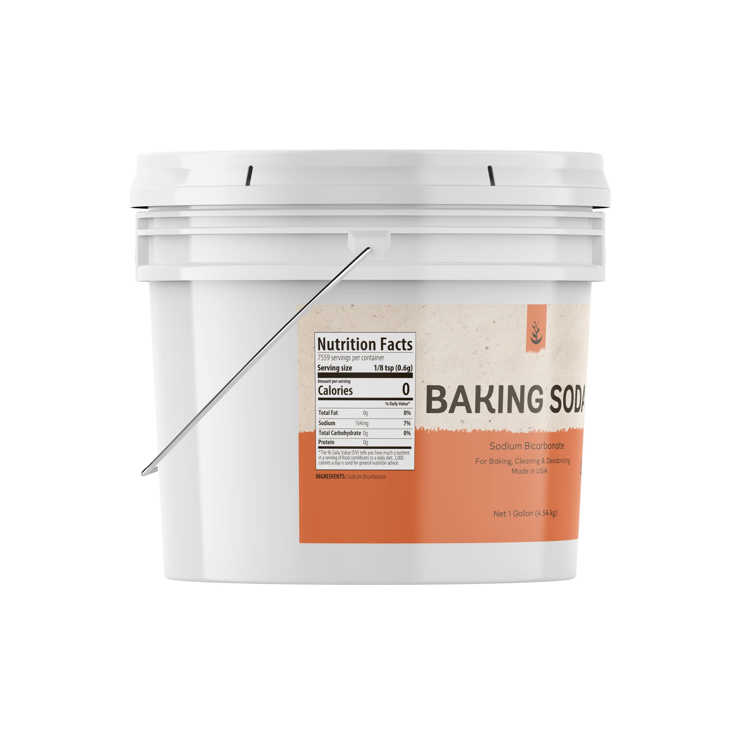 Pure Original Ingredients Magnesium Salt & Baking Soda Bundle (Various Sizes) - Natural Cleaning Essentials for Home, Kitchen, Bathroom & DIY Projects