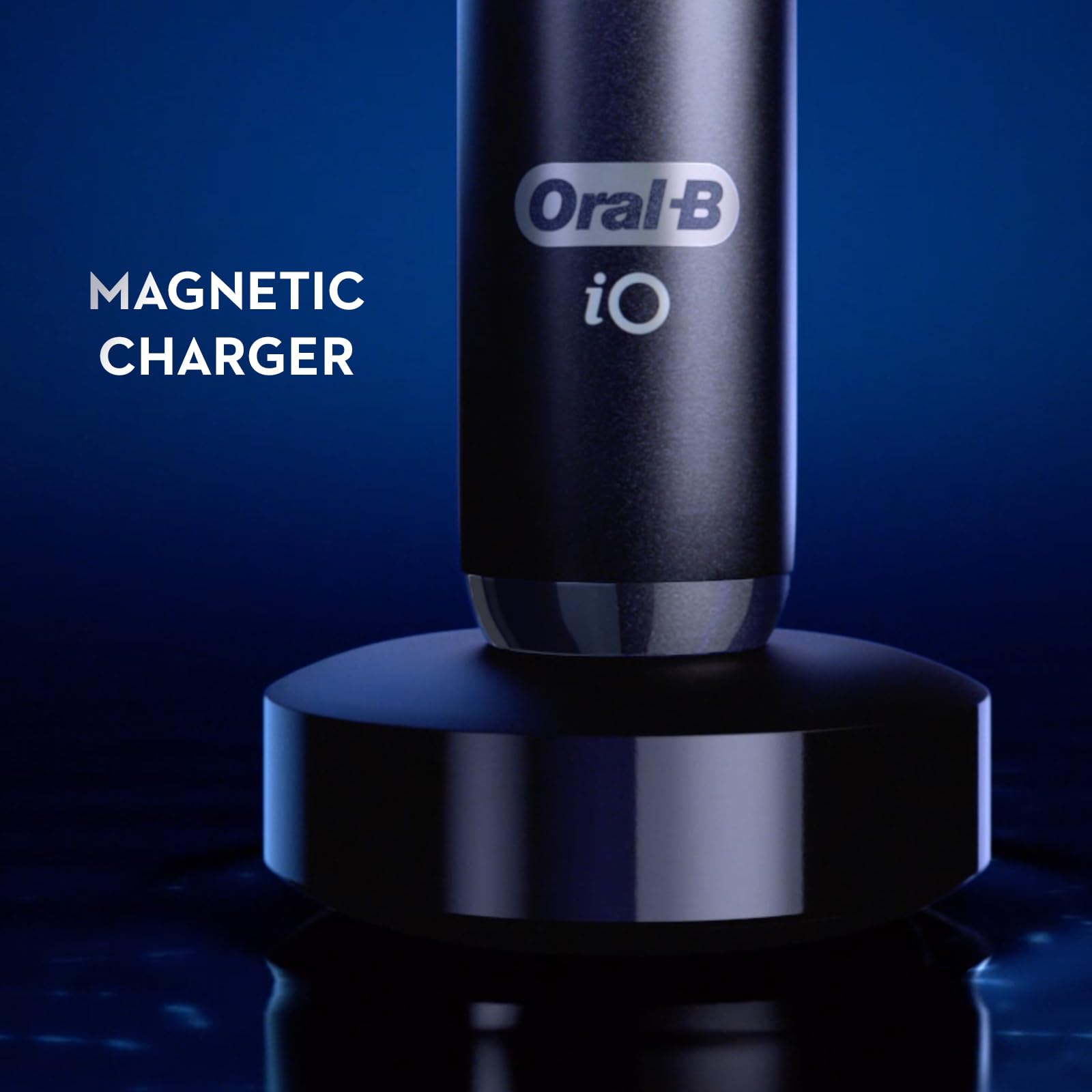 Oral-B iO Series 7L Electric Toothbrush - Rechargeable Power Toothbrush with 2 Brush Heads, Pressure Sensor & Travel Case | Amazon Exclusive White | Perfect for Travel & Daily Oral Care