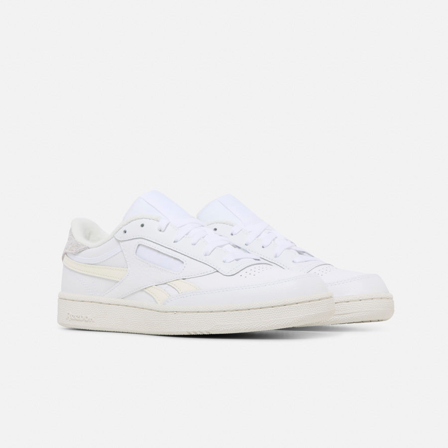 Club C Revenge Sneakers in White, Barely Grey & Chalk | Classic Retro Style for Men & Women | Perfect for Casual Wear, Street Fashion & Gym