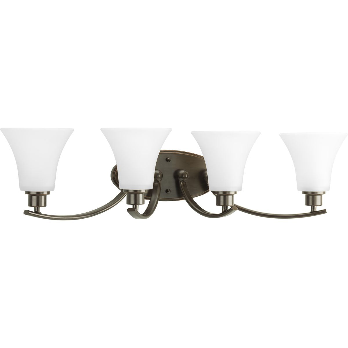 Joy Collection 4-Light Bathroom Vanity Lighting Fixture - Modern Chrome Finish for Bathroom, Powder Room & Dressing Area