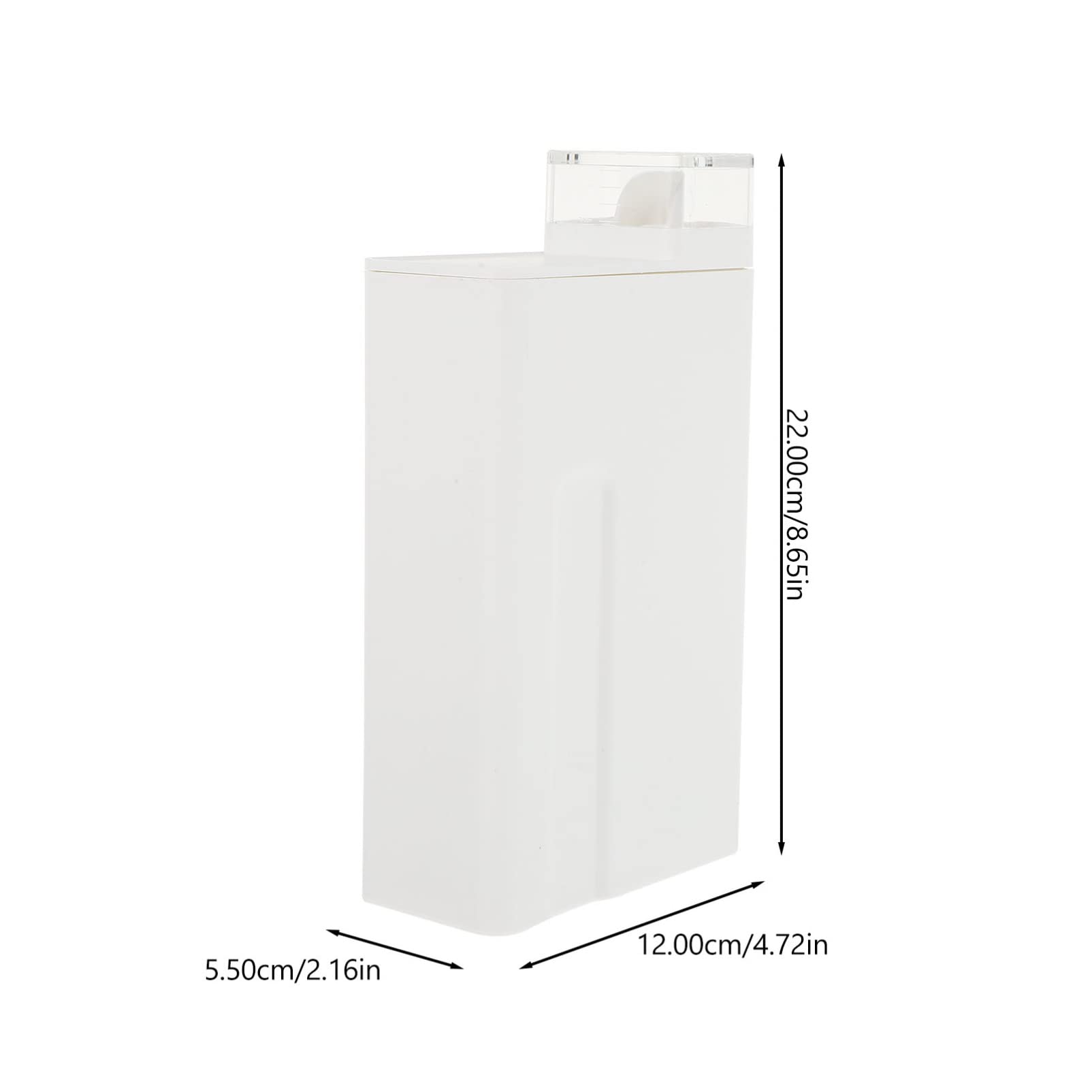 Refillable Laundry Detergent Dispenser Bottle - Empty Shampoo & Lotion Container for Bathroom & Laundry Room Organization - Perfect for Liquid Soap, Shower Gel & Cleaning Supplies Storage