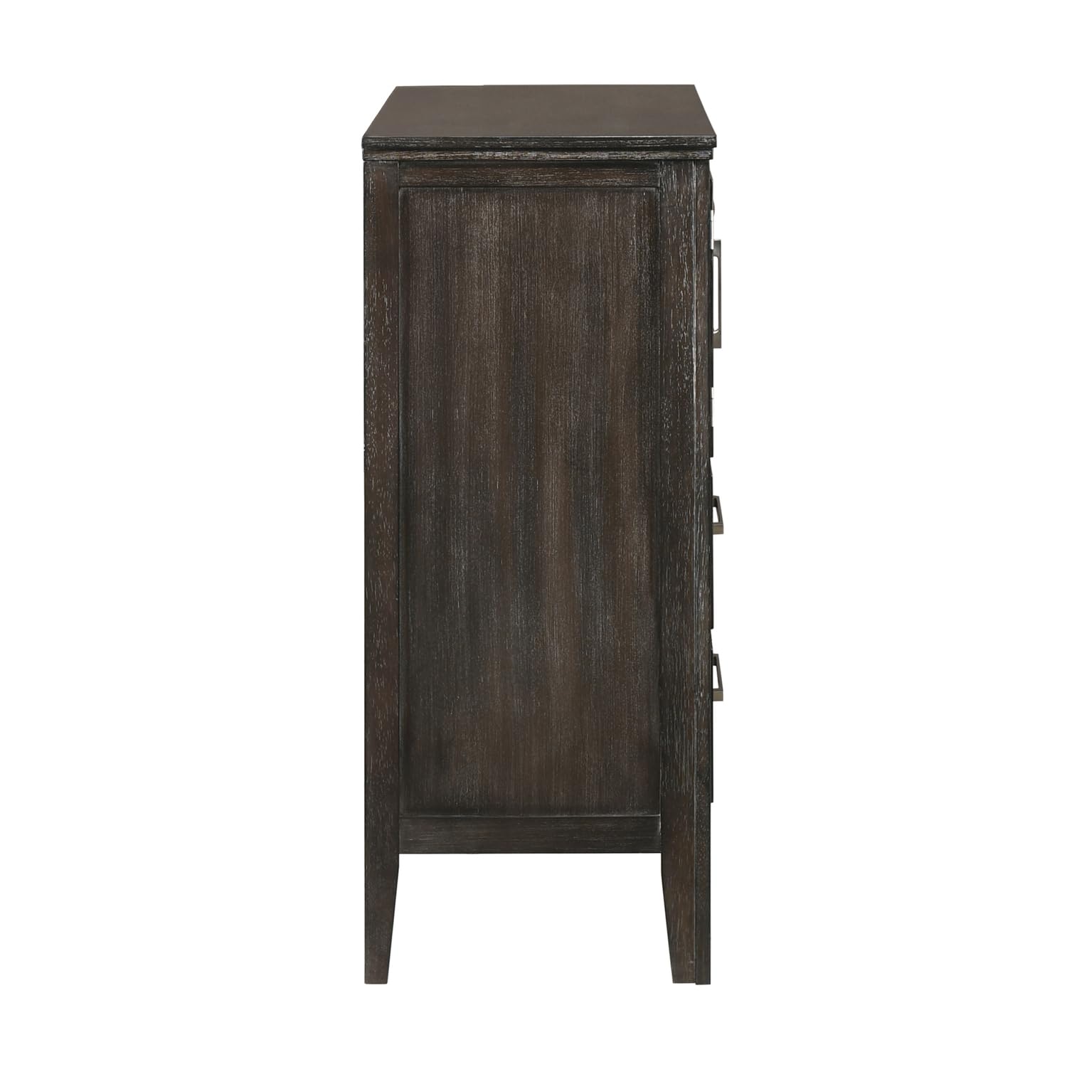 New Classic Furniture Andover Solid Wood 6-Drawer Dresser in Nutmeg Finish - Perfect for Bedroom Storage & Organization