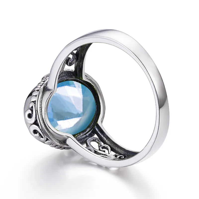 Gleam Tale Ring - Elegant Sterling Silver Stackable Ring for Women | Perfect for Everyday Wear, Gift Giving & Special Occasions