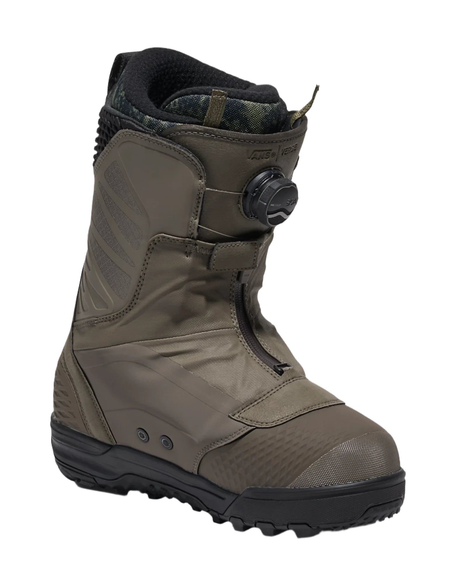 VANS Verse X Parker Szumowski Snowboard Boots 2025 - Black/Bungee Color - Men's/Women's Winter Snowboarding Shoes for All-Mountain & Freestyle Riding