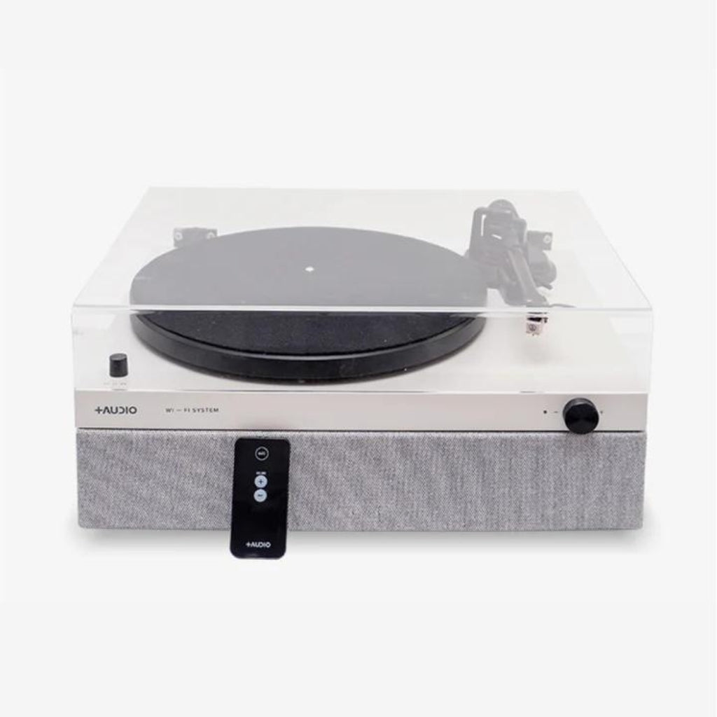 Wireless WiFi Audio System - White | High-Quality Home & Office Sound System for Streaming, Gaming & Entertainment