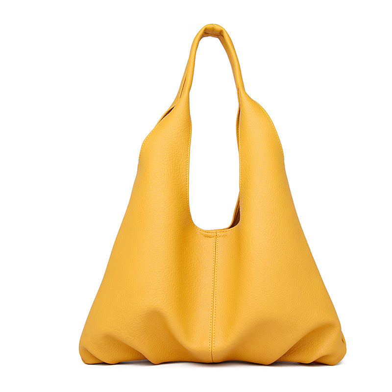 Stylish Ins Design Underarm Bags for Women - Large Capacity Solid Color Shoulder Bag | Perfect for Parties, Travel & Everyday Use
