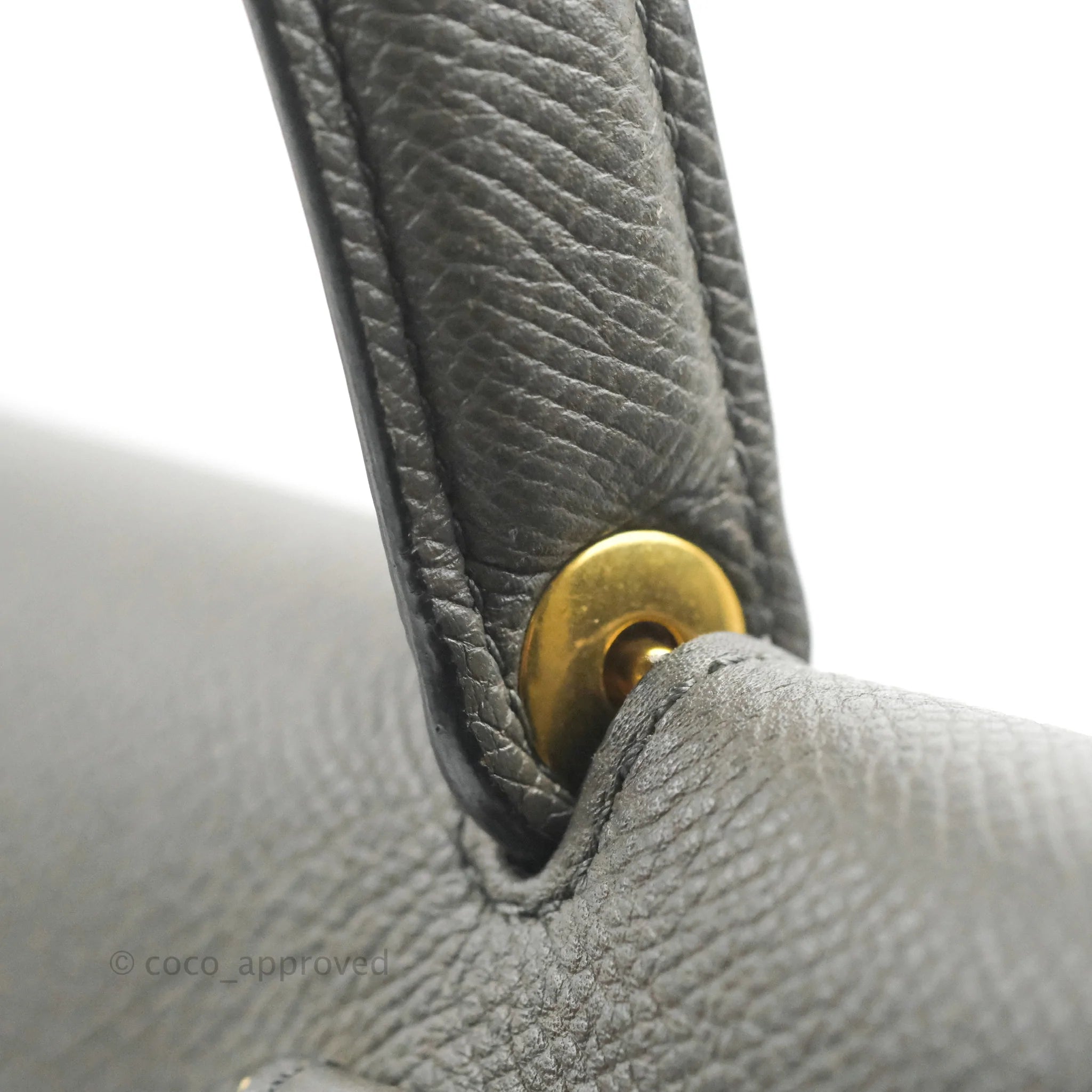 Celine Mini Belt Bag in Grey Grained Calfskin with Gold Hardware - Perfect for Everyday Use, Work & Travel