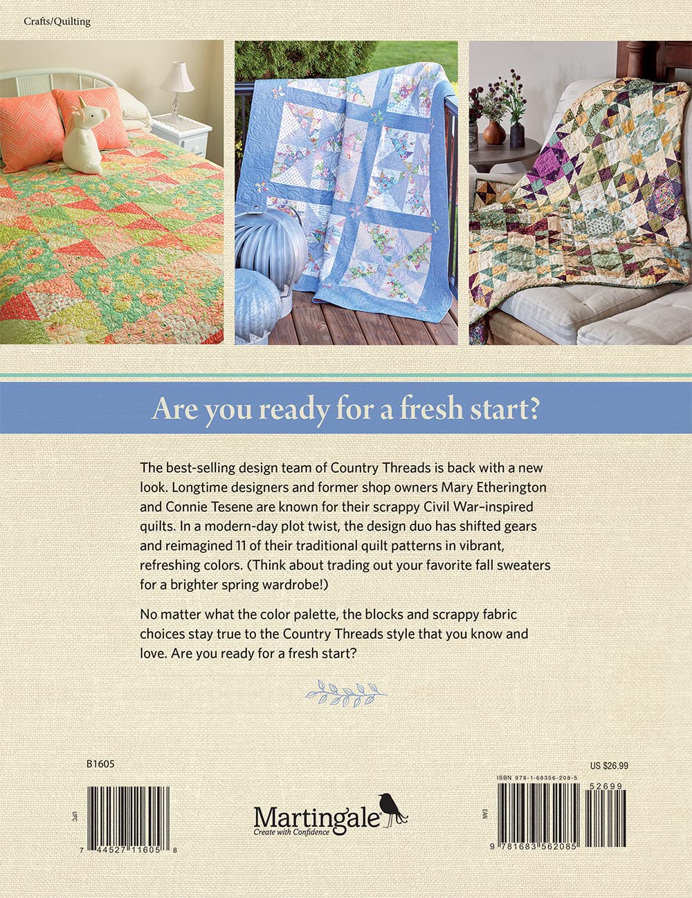 Scrappy Quilts & Mini Pillows - 11 Quilt Designs for Home Decor