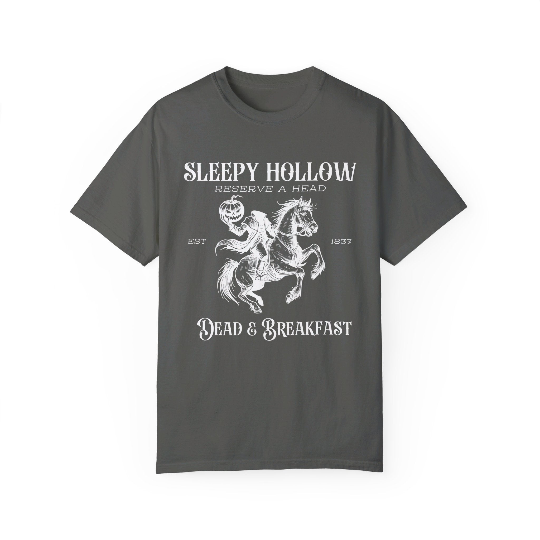 Sleepy Hollow Graphic Tee - Vintage Horror Movie T-Shirt for Men & Women - Perfect for Halloween, Cosplay, and Horror Fans