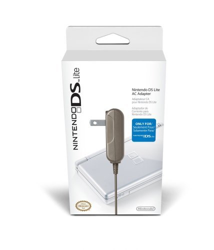 Original Nintendo DS Lite AC Adapter Charger - Replacement Power Cord for Nintendo DS Lite Console - Perfect for Gaming at Home or Travel