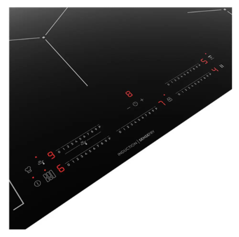 Electrolux EHI977BE 90cm 7-Zone FlexiBridge Induction Cooktop - UltimateTaste 700 Series for Professional Home Cooking & Entertaining