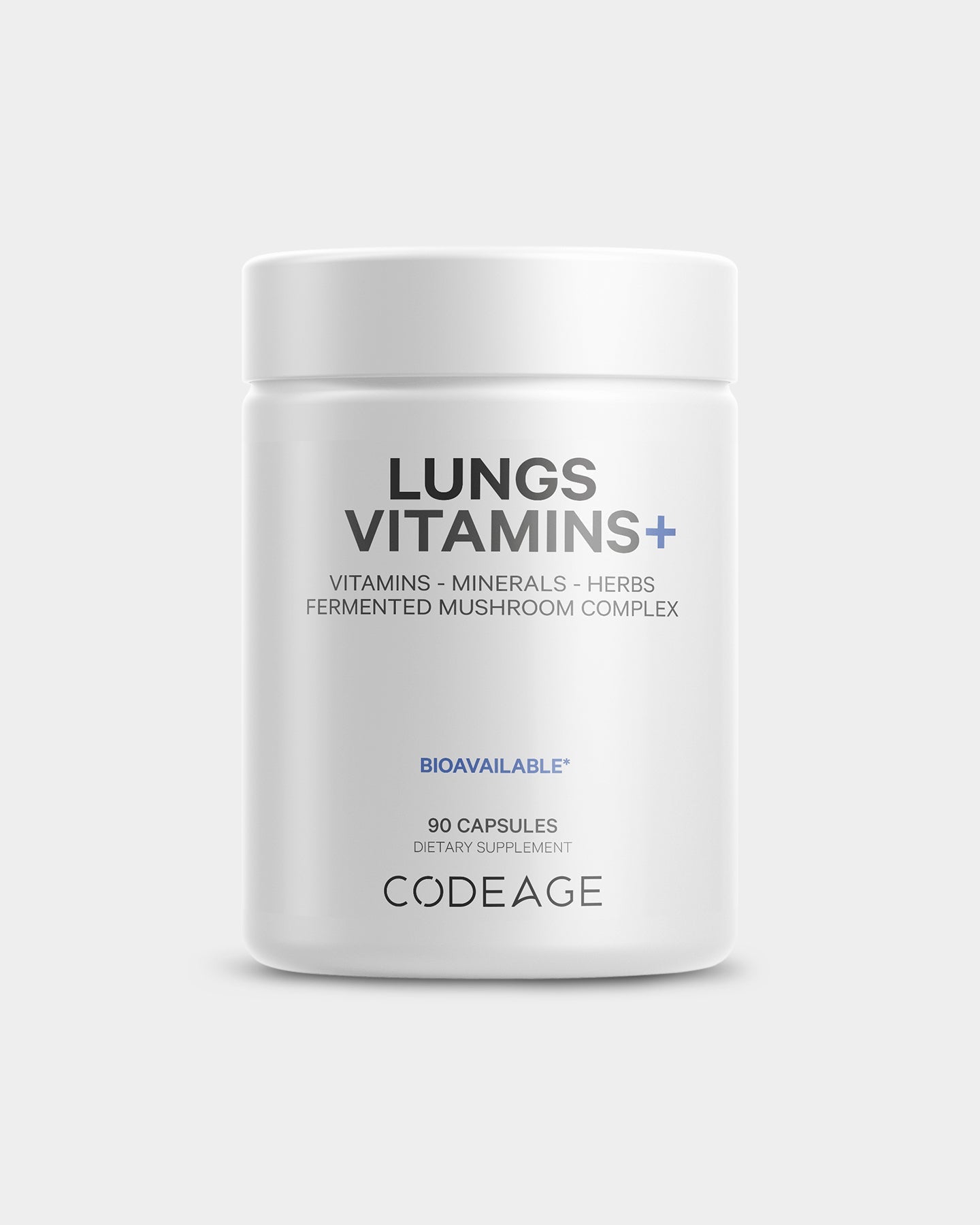 Codeage Lungs Vitamins - Premium Lung Support Supplement with Antioxidants for Respiratory Health | Supports Breathing & Immune System | Ideal for Smokers, Athletes & Urban Dwellers