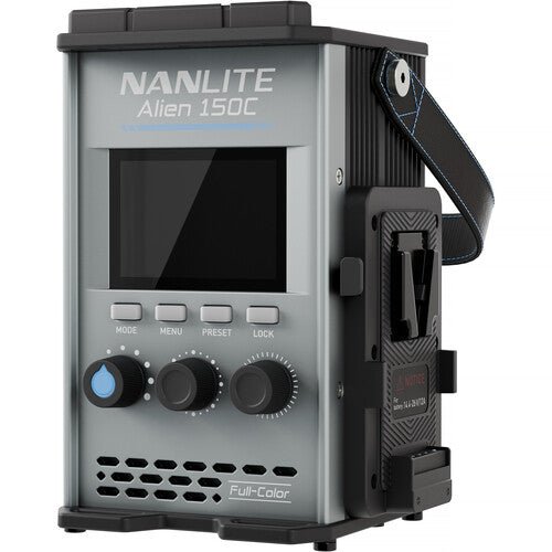 Nanlite Alien 150C RGBWW LED Panel with Softbox & Eggcrate - Professional Studio Lighting for Photography, Videography, and Live Streaming