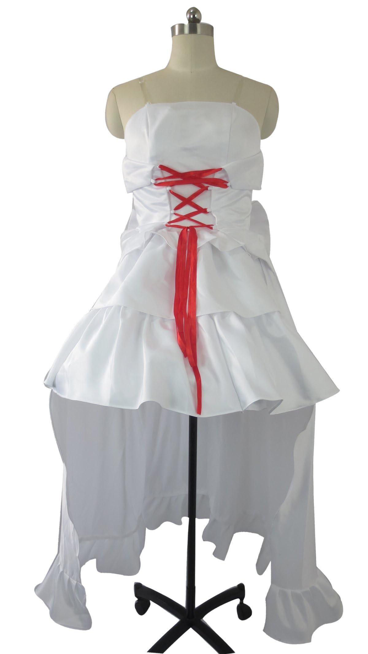 White Alice Dress Cosplay Costume - The Will of the Abyss Intention of Abyss (Female XL) | Anime Lolita Gothic Fashion for Conventions, Halloween & Photoshoots