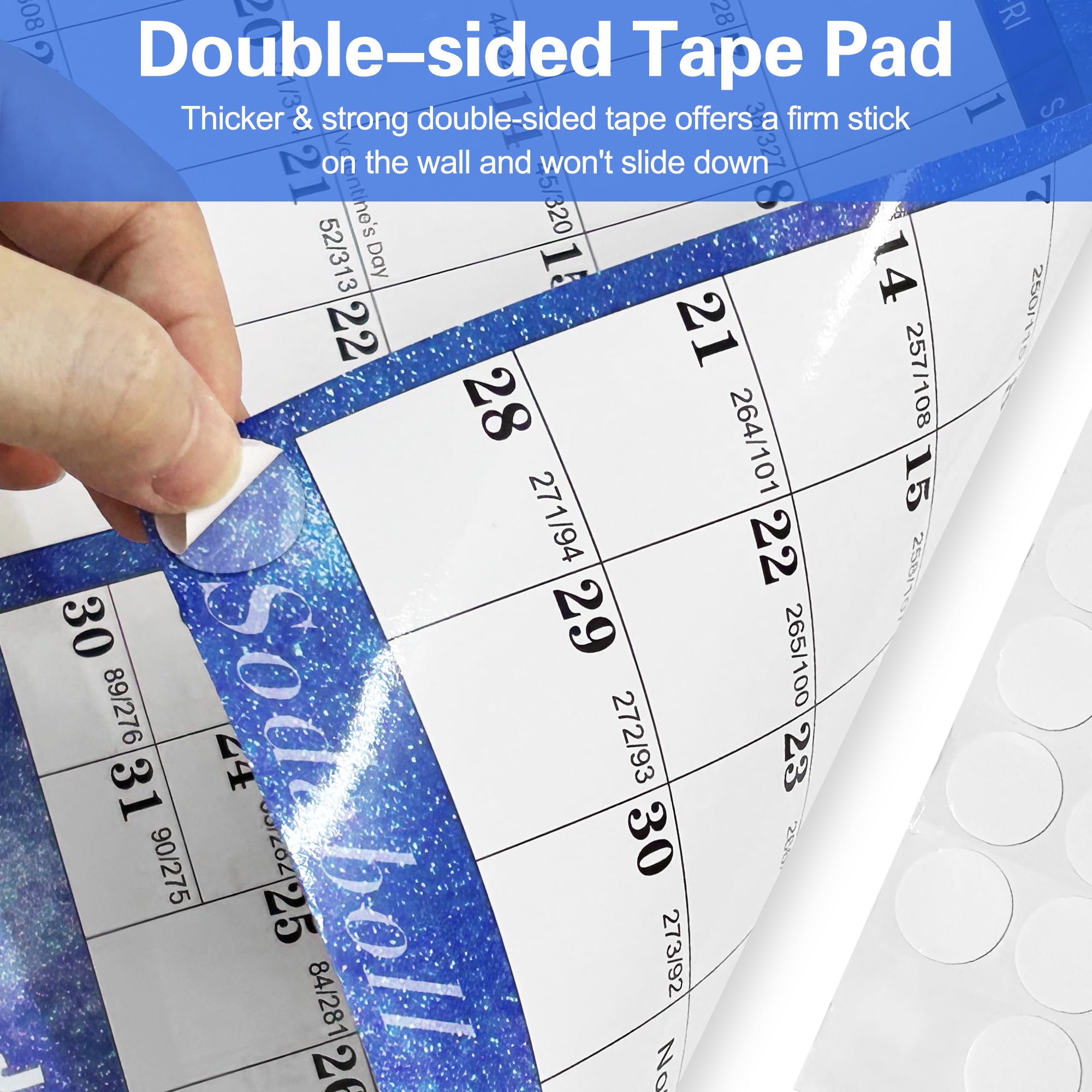 2025 Dry Erase Wall Calendar 24