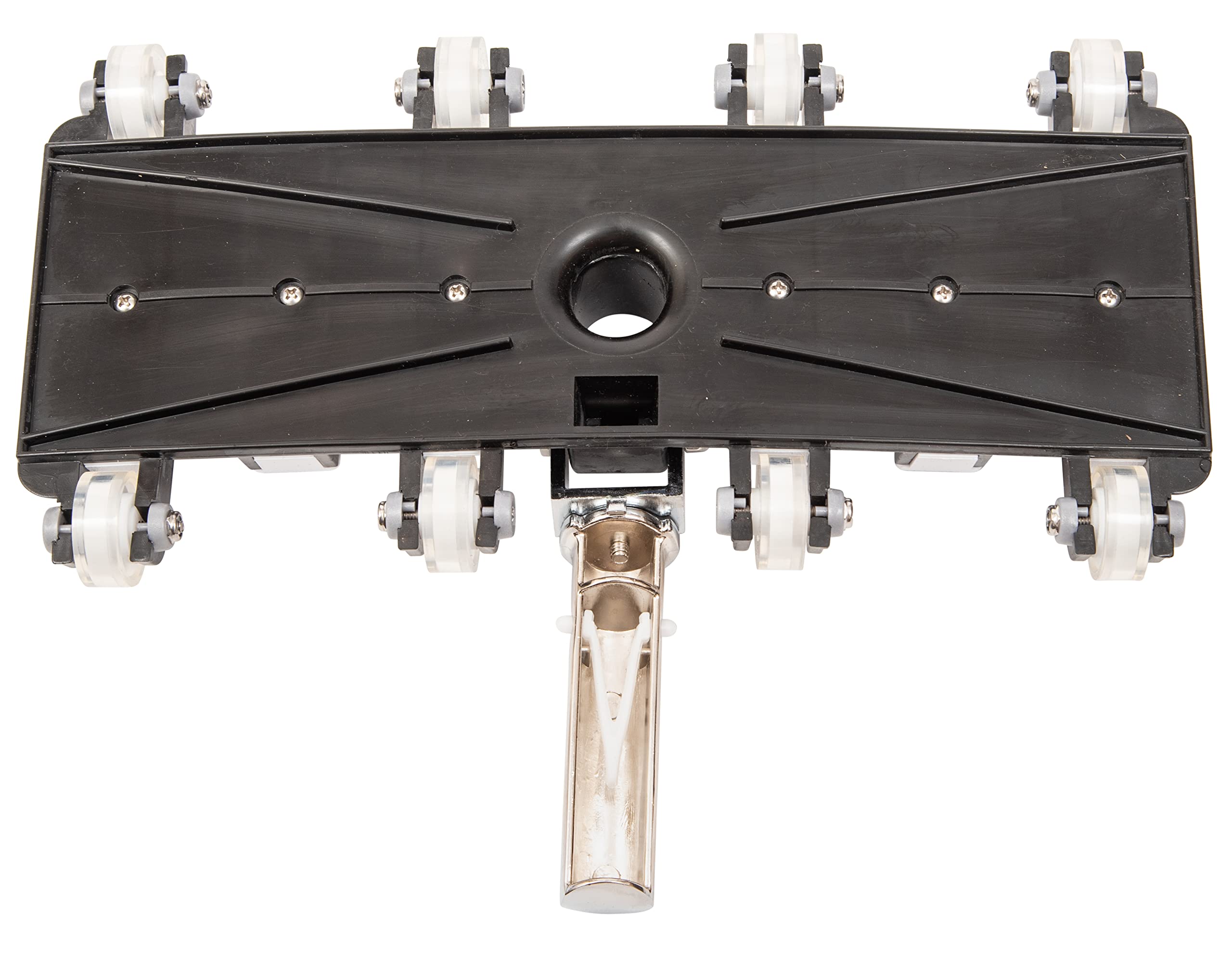 Heavy Duty Vacuum Head with Wheels & Swivel - for Home & Garage Cleaning