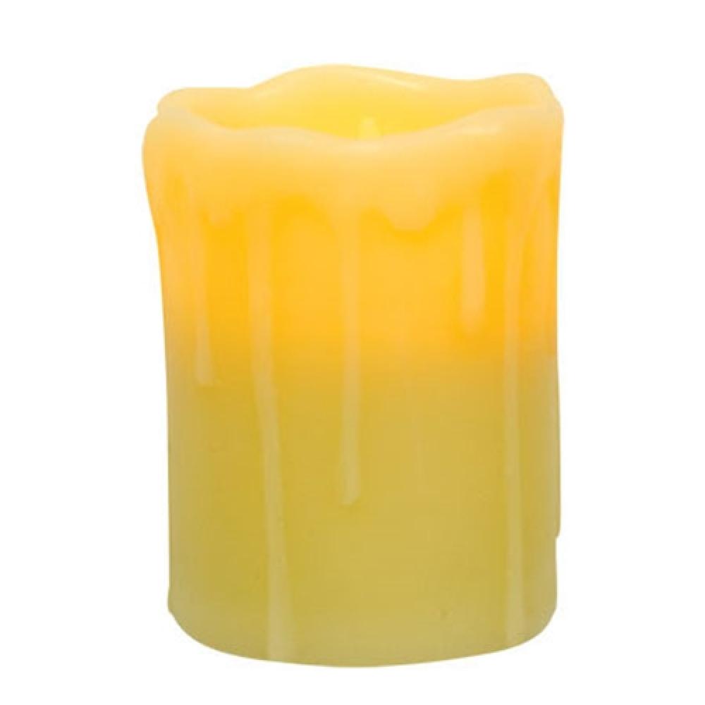 4 Pack Ivory Remote Control Pillar Candles - Perfect for Weddings, Home Decor, and Romantic Ambiance