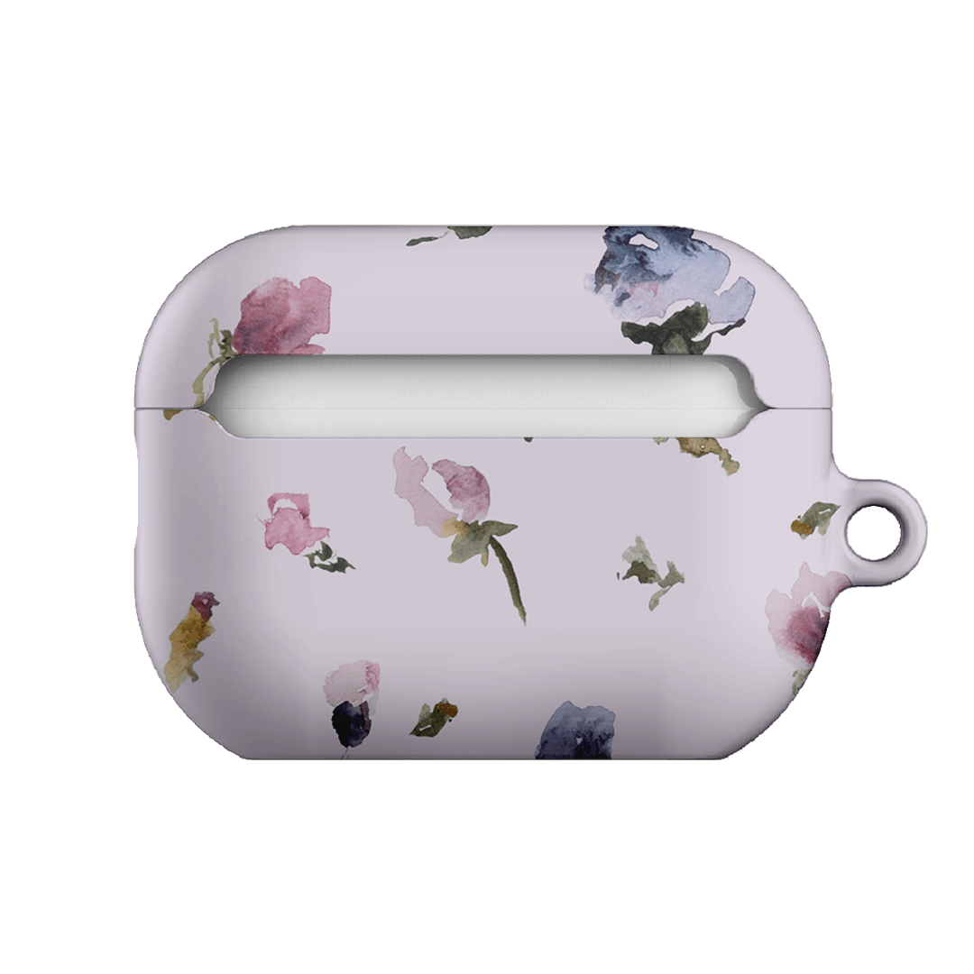 Violet Botanic AirPods Pro Case - Floral Design Protective Cover for Apple AirPods Pro (2nd/1st Gen) | Shockproof & Scratch-Resistant | Perfect for Travel, Workouts & Daily Use