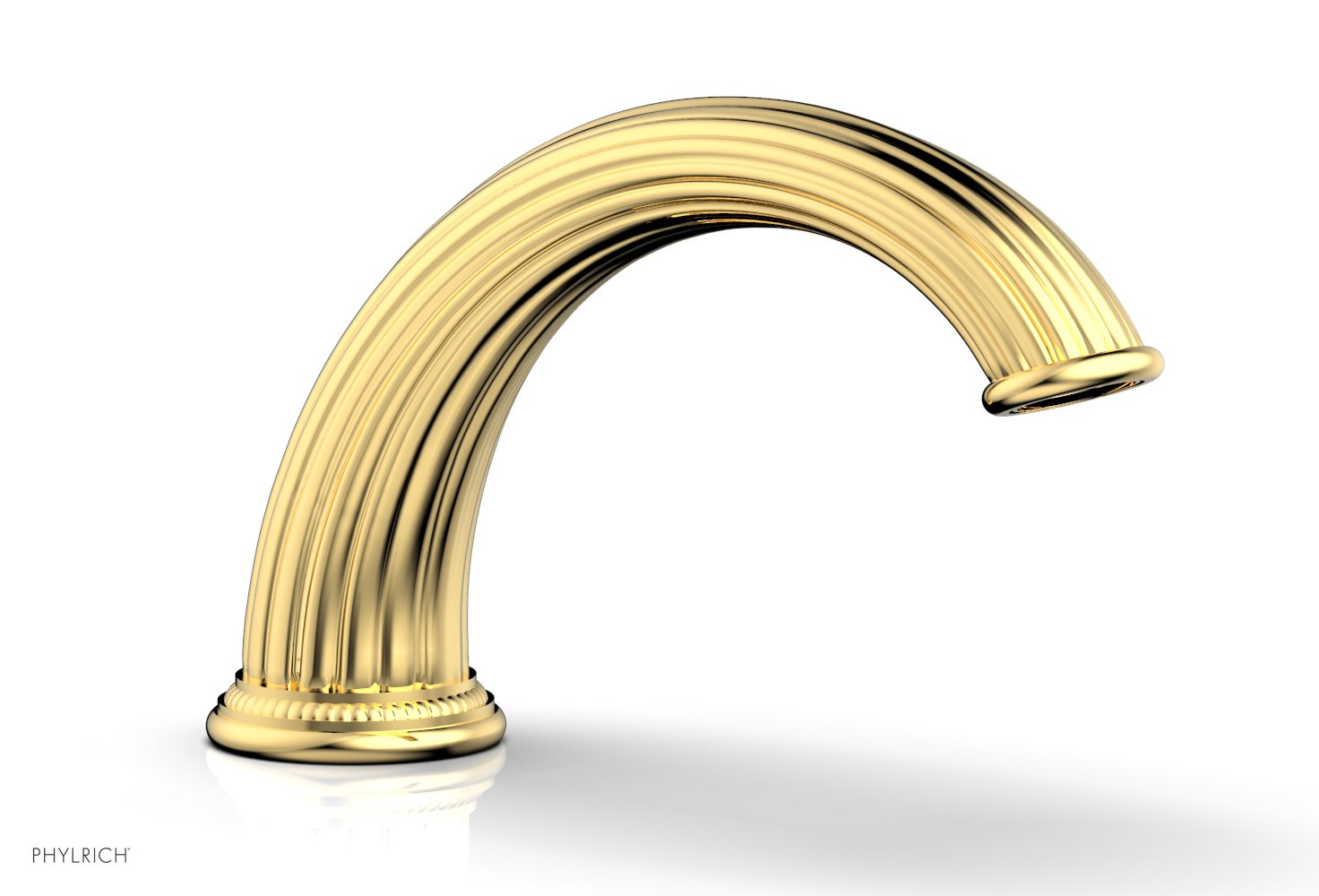 GEORGIAN & BARCELONA Deck Tub Spout K5141 - Premium Brass Bathroom Faucet for Modern & Classic Showers - Perfect for Home Renovation & Spa-Like Bathroom Upgrades